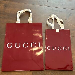 Gucci shopping bags
